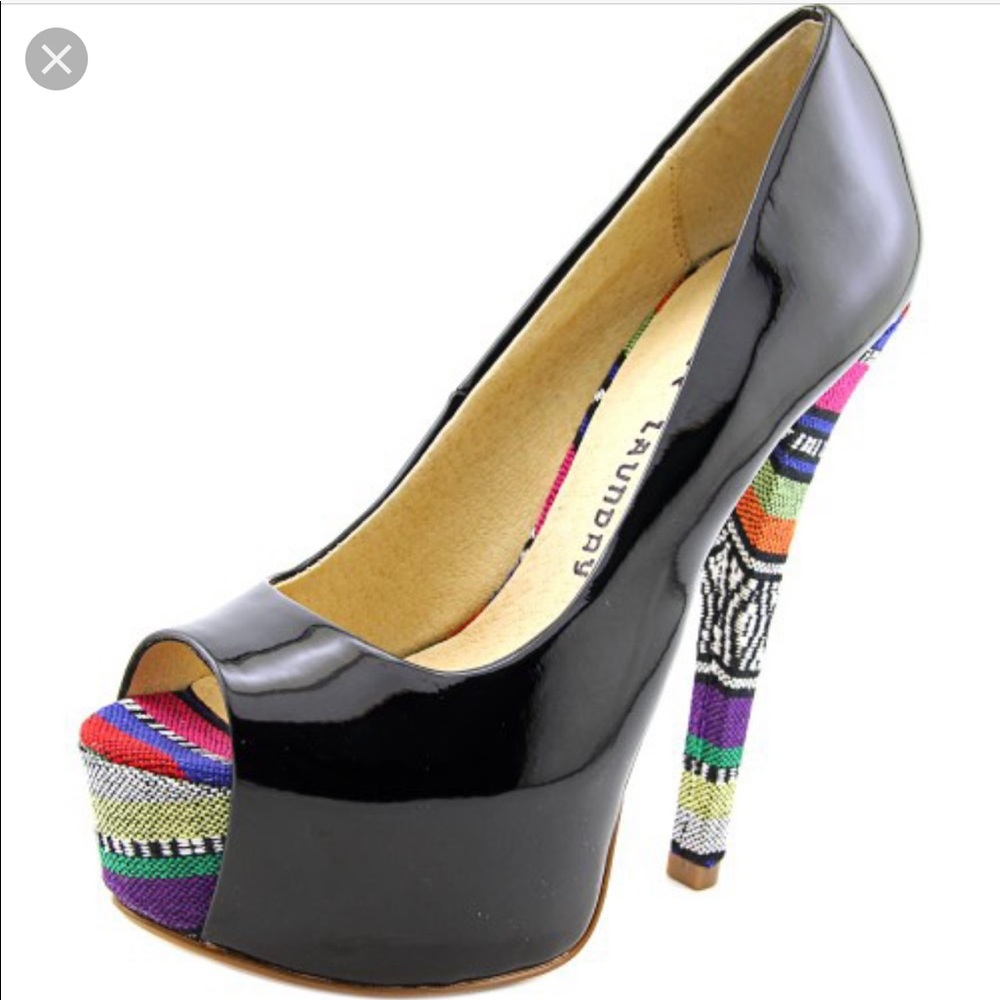 💋Peep toe pump - Picture 3 of 8